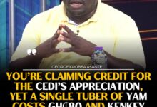 No! Kenkey and Yam is not 10 cedis and 80 cedis